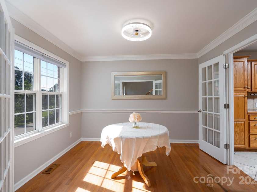 5356 Zion Church Road, Concord, NC 28025.  MLS# CAR4280055, YatesRealty ID 1436. Dining Room