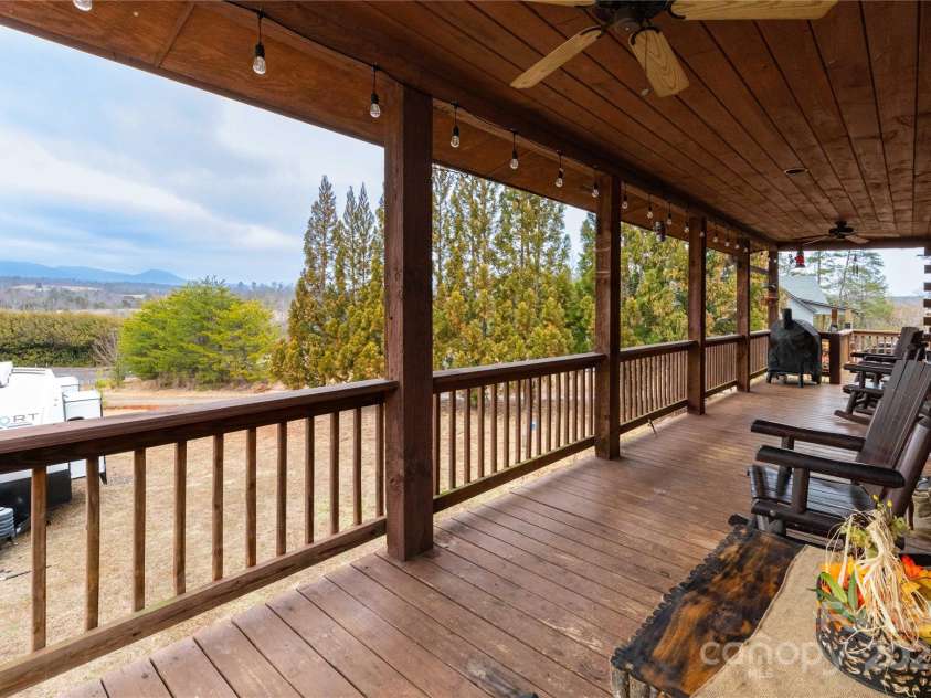 556 Emerald Parkway, Rutherfordton, NC 28139.  MLS# CAR4225778, YatesRealty ID 14366. More views from the peaceful front porch