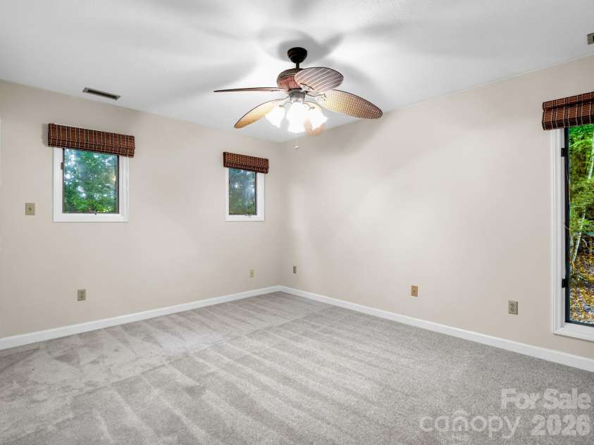10 Chestnut Ridge Road, Mills River, NC 28759.  MLS# CAR4412466, YatesRealty ID 14367. Upper level Bedroom #2