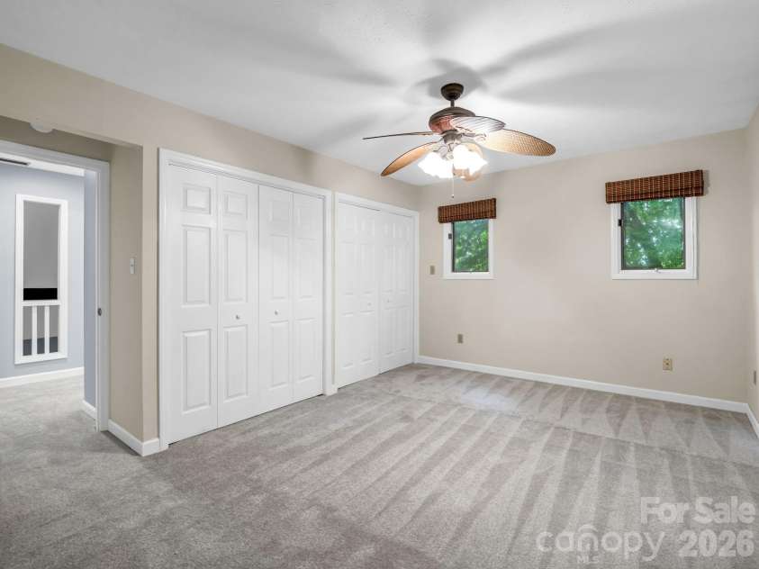 10 Chestnut Ridge Road, Mills River, NC 28759.  MLS# CAR4412466, YatesRealty ID 14367. Upper level Bedroom #2