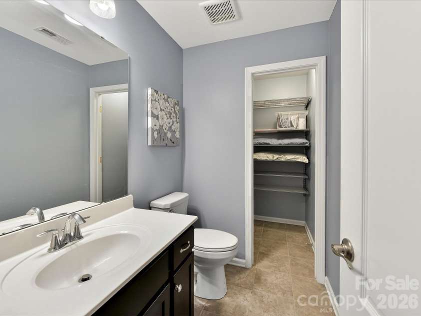 5095 Samoa Ridge Drive, Lancaster, SC 29720.  MLS# CAR4357204, YatesRealty ID 14379. Full Bath 3 with Closet Storage and Tiled Flooring