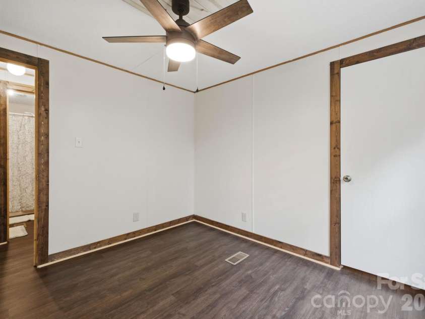 55 Twin Oaks Lane, Spruce Pine, NC 28777.  MLS# CAR4404051, YatesRealty ID 1438. Front Bedroom