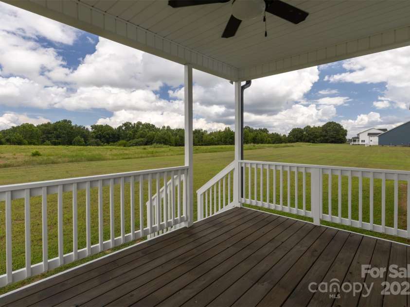 1145 Philbeck Road, York, SC 29745.  MLS# CAR4136621, YatesRealty ID 14386. Covered back porch