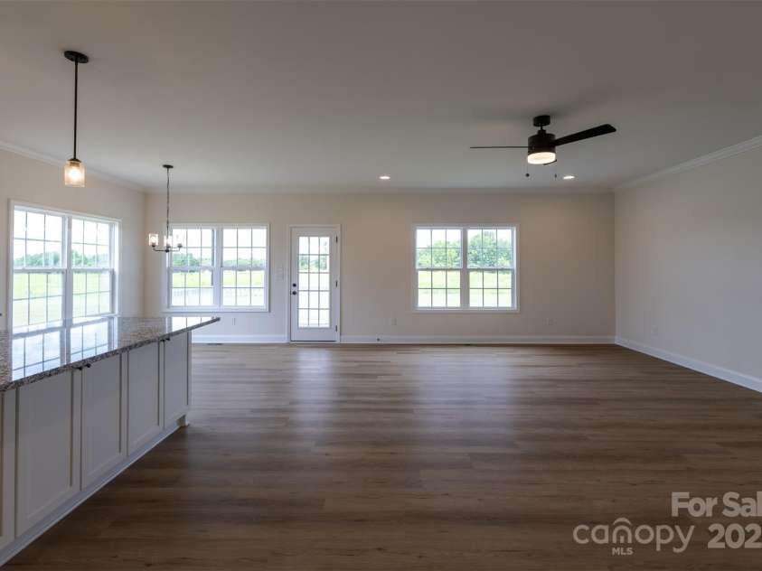 1145 Philbeck Road, York, SC 29745.  MLS# CAR4136621, YatesRealty ID 14386. Open kitchen great room area