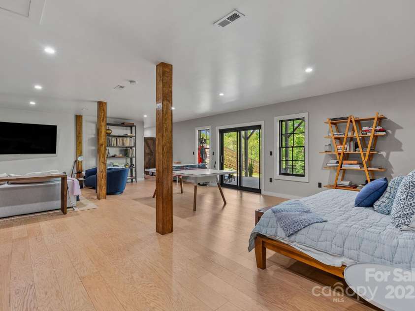 52 Malvern Walk, Asheville, NC 28806.  MLS# CAR4257541, YatesRealty ID 1439. Doors Open to Back Patio-can be private entrance to lower level