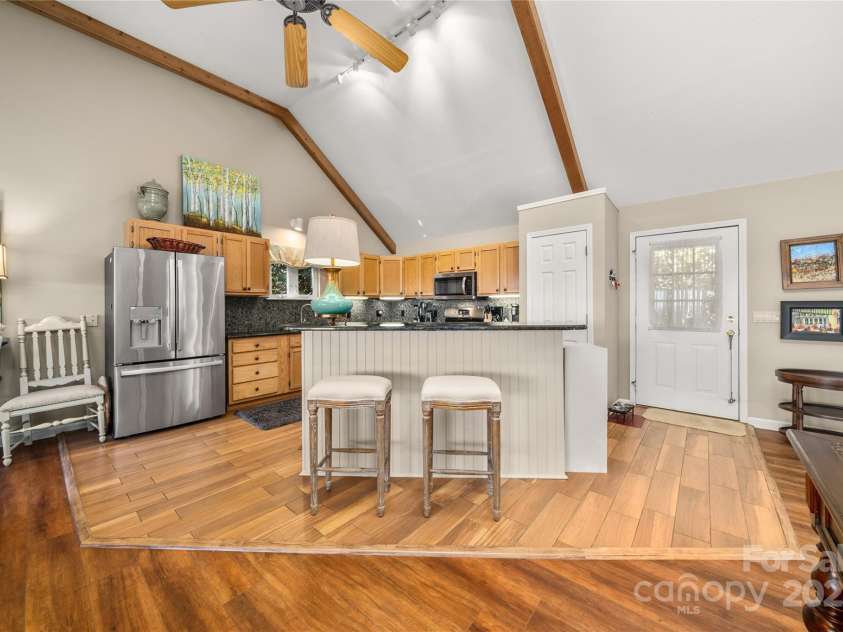 287 Leatherwood Road, Maggie Valley, NC 28751.  MLS# CAR4309894, YatesRealty ID 14390. Kitchen - View 1