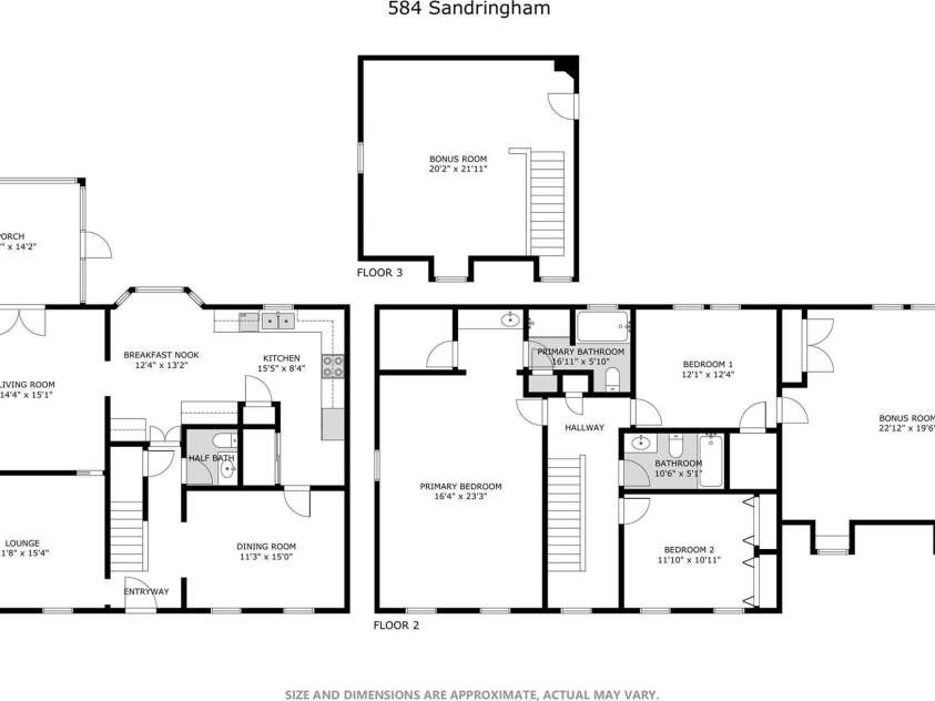 584 Sandringham Place, Concord, NC 28025.  MLS# CAR4359085, YatesRealty ID 14401. 