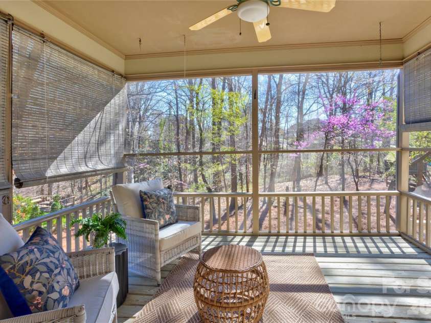 584 Sandringham Place, Concord, NC 28025.  MLS# CAR4359085, YatesRealty ID 14401. Screened Porch