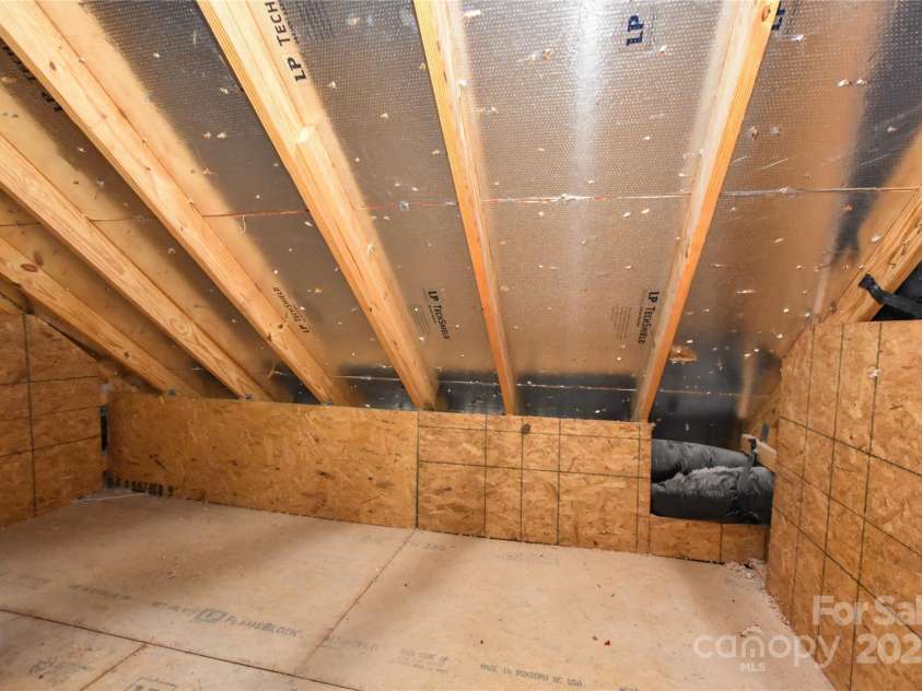 10417 Ebbets Road, Charlotte, NC 28273.  MLS# CAR4250742, YatesRealty ID 14407. Attic Storage