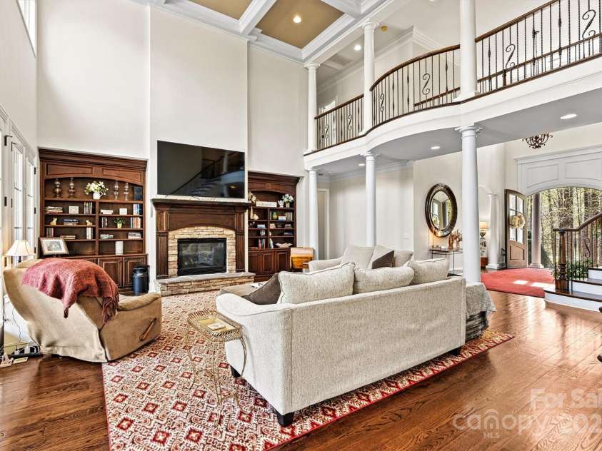 7509 Webbs Chapel Cove Court, Denver, NC 28037.  MLS# CAR4234853, YatesRealty ID 14408. Great room with cathedral ceiling