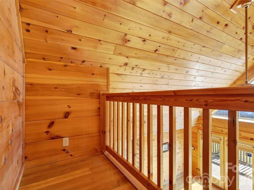 28 Outback Trail, Nebo, NC 28761.  MLS# CAR4349163, YatesRealty ID 14413. Upper Level Landing