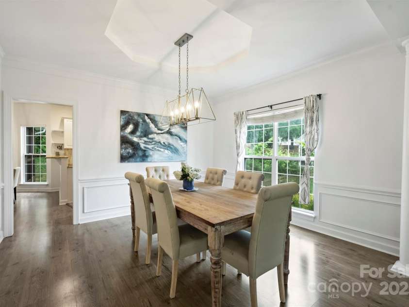 6723 Joliette Lane, Charlotte, NC 28277.  MLS# CAR4251689, YatesRealty ID 14414. Dining Room