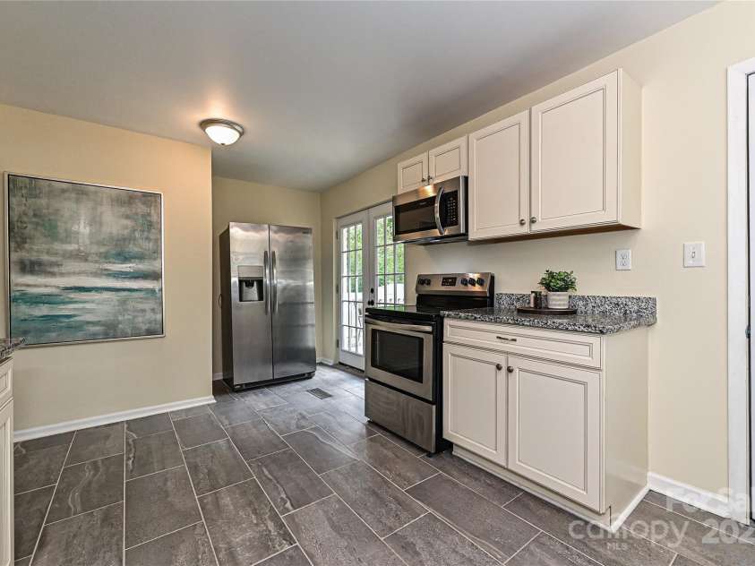 3701 Slagle Drive, Charlotte, NC 28215.  MLS# CAR4243621, YatesRealty ID 14417. Refrigerator remains