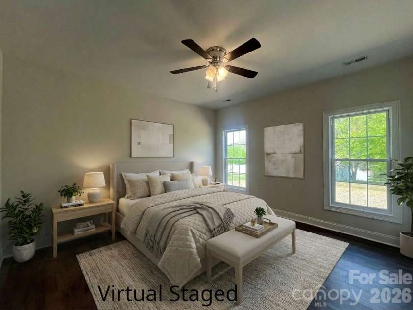 403 E 21st Street, Kannapolis, NC 28083.  MLS# CAR4365656, YatesRealty ID 14418. Virtual Staged Primary Bedroom