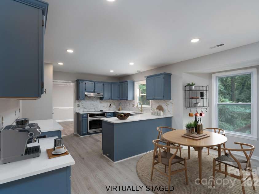 1013 Doby Springs Drive, Charlotte, NC 28262.  MLS# CAR4259903, YatesRealty ID 14420. Kitchen with Staging
