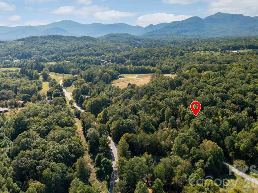 117 Laurel Lakes Parkway, Lake Lure, NC 28746.  MLS# CAR4182403, YatesRealty ID 14428. Aerial