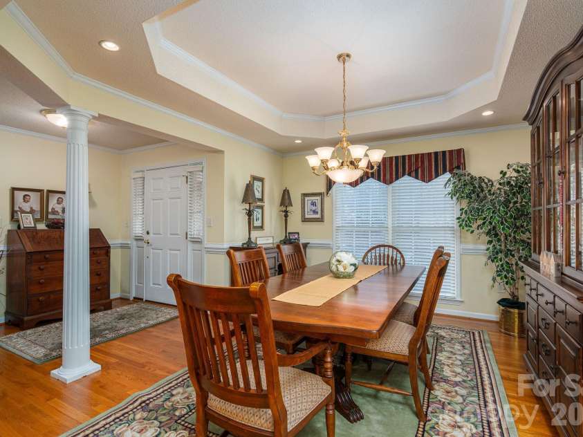 107 Farmwood Drive, Cherryville, NC 28021.  MLS# CAR4333834, YatesRealty ID 14432. Dining Room