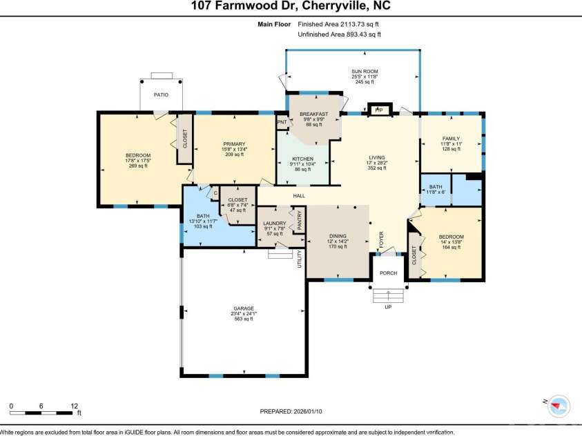 107 Farmwood Drive, Cherryville, NC 28021.  MLS# CAR4333834, YatesRealty ID 14432. House Plan