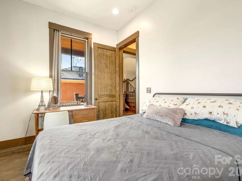 226 Flint Street, Asheville, NC 28801.  MLS# CAR4301613, YatesRealty ID 14445. Bedroom on main floor