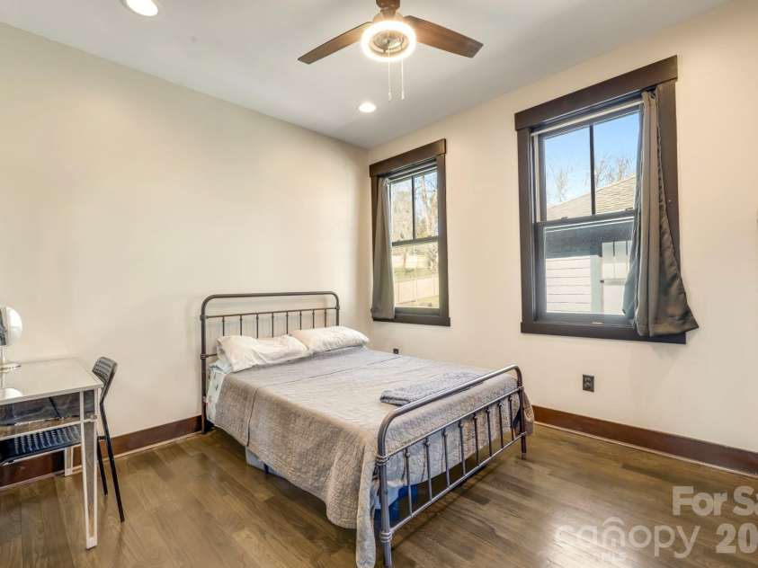 226 Flint Street, Asheville, NC 28801.  MLS# CAR4301613, YatesRealty ID 14445. Second bedroom on upper floor
