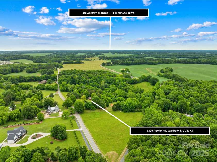 2309 Potter Road, Waxhaw, NC 28173.  MLS# CAR4261368, YatesRealty ID 14445. 