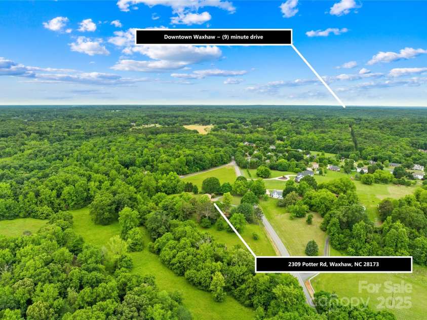2309 Potter Road, Waxhaw, NC 28173.  MLS# CAR4261368, YatesRealty ID 14445. 