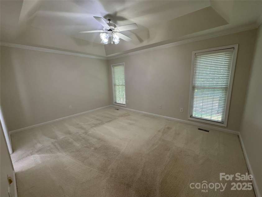 1043 Cambrook Court, Concord, NC 28027.  MLS# CAR4259122, YatesRealty ID 14451. Primary bedroom
