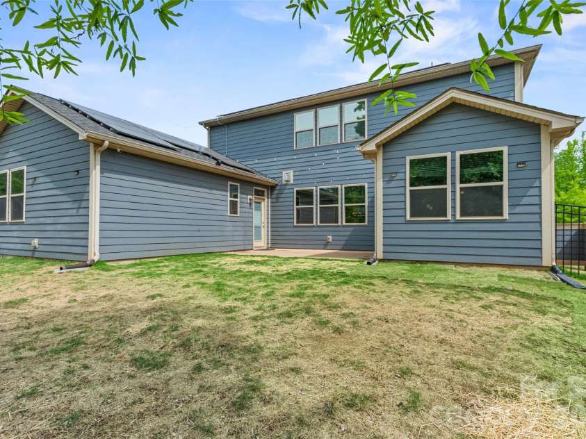 5036 Watersail Way, Clover, SC 29710.  MLS# CAR4368148, YatesRealty ID 14452. Back Yard with Patio