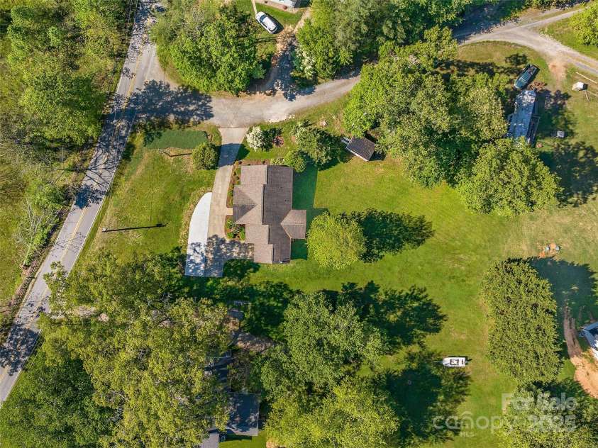 4 Greene Lane, Fletcher, NC 28732.  MLS# CAR4256056, YatesRealty ID 14458. Aerial view