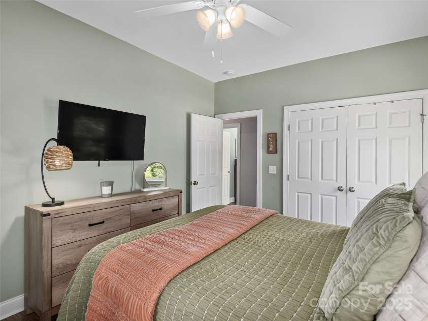 4 Greene Lane, Fletcher, NC 28732.  MLS# CAR4256056, YatesRealty ID 14458. Primary bedroom