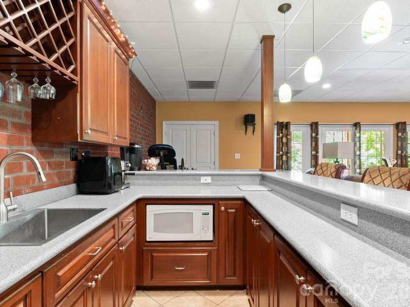 134 Brightmore Circle, Rutherfordton, NC 28139.  MLS# CAR4300991, YatesRealty ID 1446. Basement kitchenette