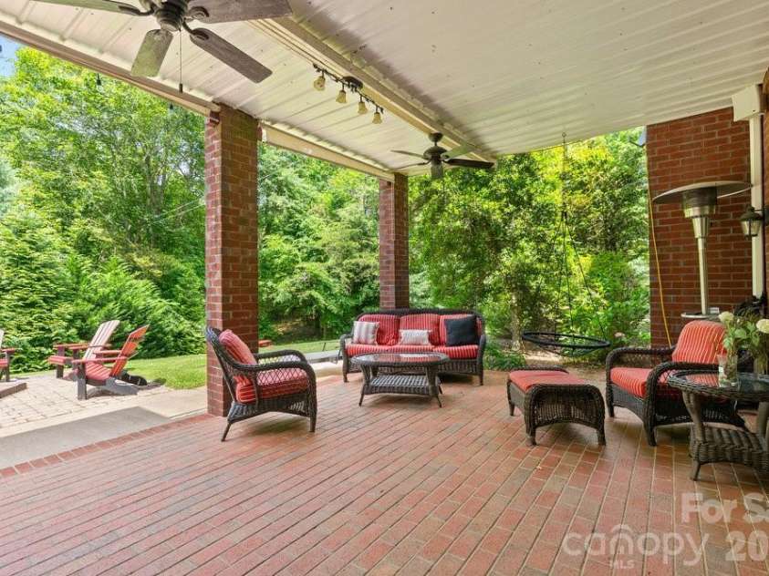 134 Brightmore Circle, Rutherfordton, NC 28139.  MLS# CAR4300991, YatesRealty ID 1446. Basement level patio