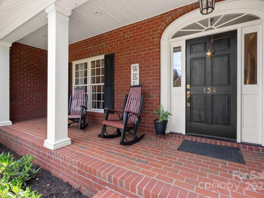 134 Brightmore Circle, Rutherfordton, NC 28139.  MLS# CAR4300991, YatesRealty ID 1446. Front porch