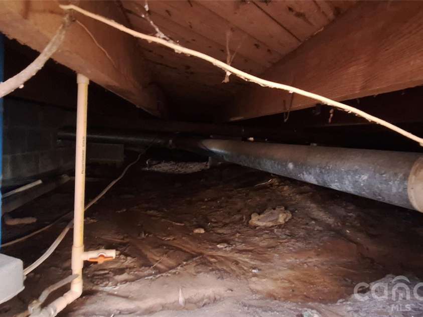 2786 Cat Square Road, Vale, NC 28168.  MLS# CAR4362545, YatesRealty ID 14460. Crawl space
