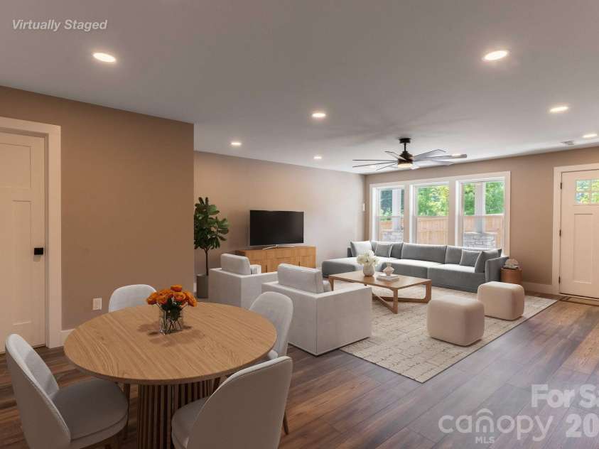 1715 Old Haywood Road, Asheville, NC 28806.  MLS# CAR4354095, YatesRealty ID 14463. Virtually Staged