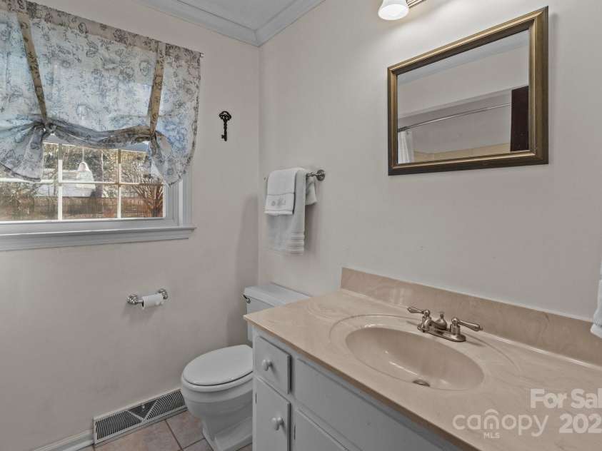 1212 Ridge Street, Albemarle, NC 28001.  MLS# CAR4216901, YatesRealty ID 14467. Main floor full bathroom