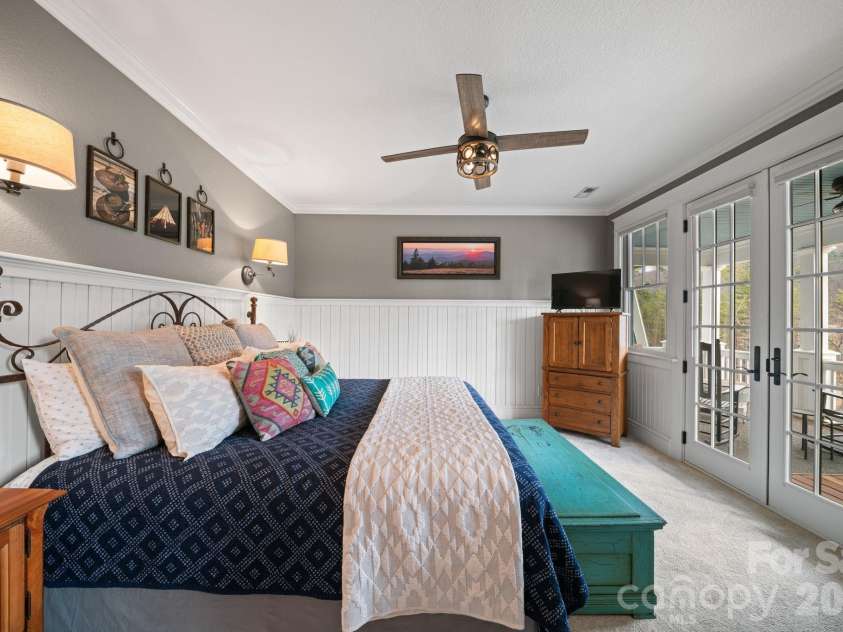 29 Bonnie Brae Drive, Weaverville, NC 28787.  MLS# CAR4352485, YatesRealty ID 14478. Second primary/guest suite bedroom