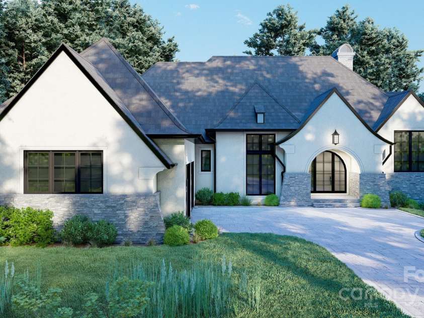 420 Moraine Court, Asheville, NC 28803.  MLS# CAR4161813, YatesRealty ID 1448. Rendering