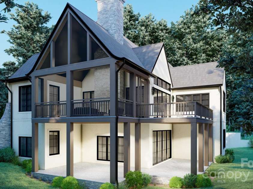 420 Moraine Court, Asheville, NC 28803.  MLS# CAR4161813, YatesRealty ID 1448. Rendering