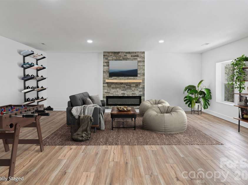 114 Woodpecker Road, Purlear, NC 28665.  MLS# CAR4346014, YatesRealty ID 14480. Bonus Room - Lower Level