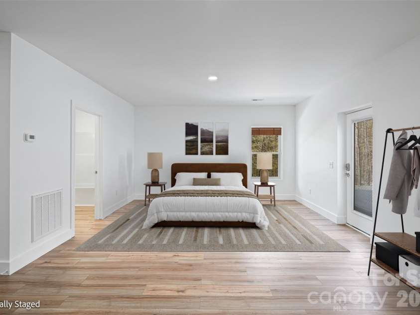 114 Woodpecker Road, Purlear, NC 28665.  MLS# CAR4346014, YatesRealty ID 14480. Third Bedroom Option - Lower Level