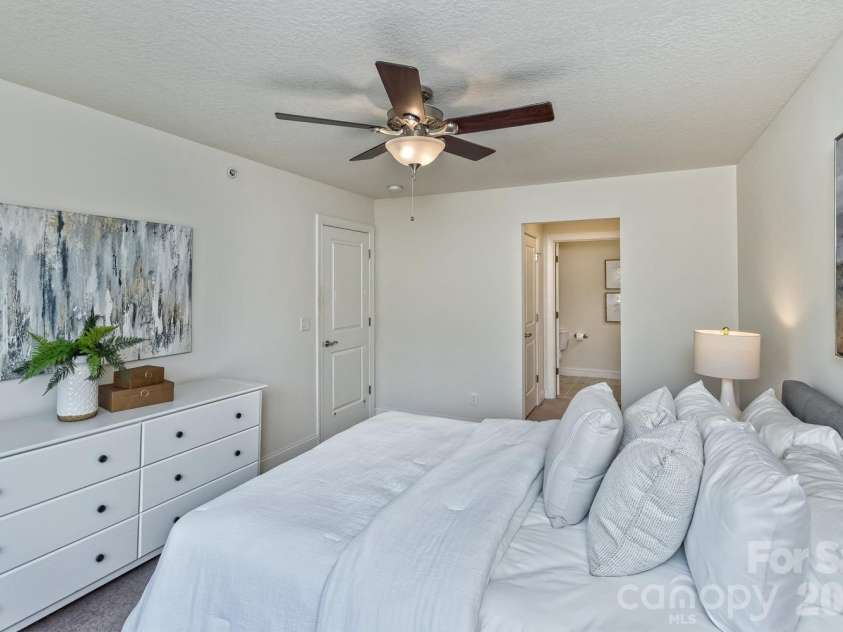 123 Foxden Drive, Fletcher, NC 28732.  MLS# CAR4382716, YatesRealty ID 14485. Primary bedroom