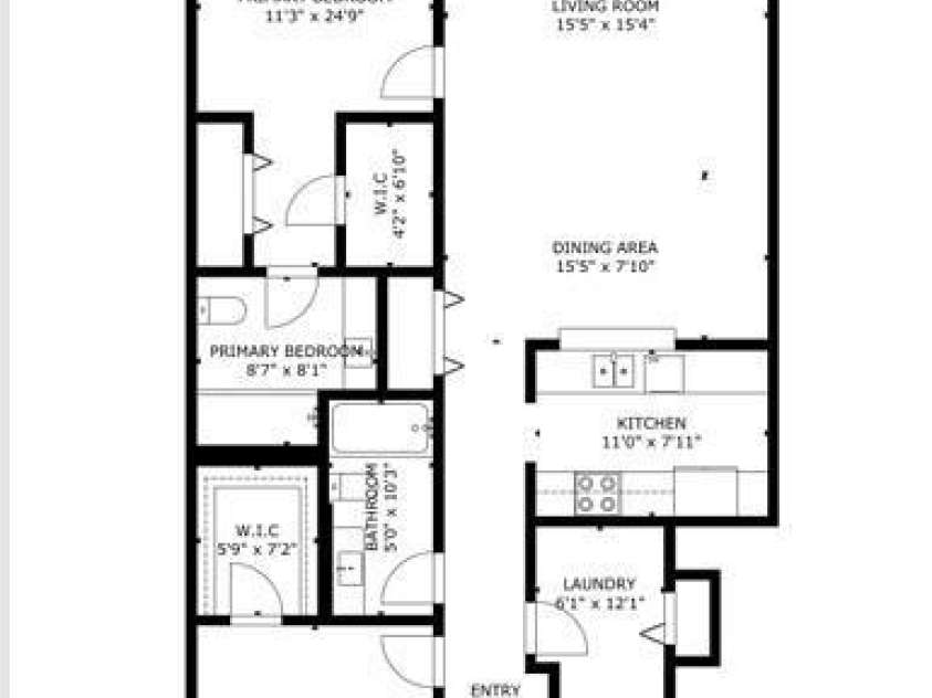 123 Foxden Drive, Fletcher, NC 28732.  MLS# CAR4428023, YatesRealty ID 14485. Floor plan