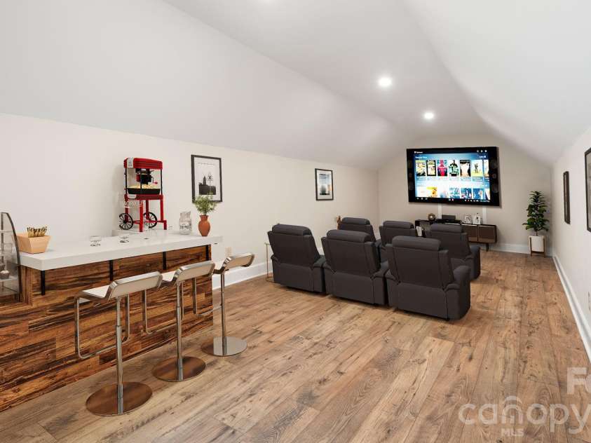 1235 Chatham Lane, Salisbury, NC 28146.  MLS# CAR4367157, YatesRealty ID 14490. Entertainment space*virtually staged*