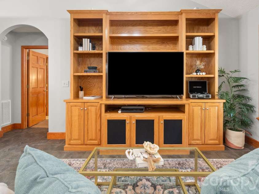 1235 Chatham Lane, Salisbury, NC 28146.  MLS# CAR4367157, YatesRealty ID 14490. Gorgeous custom solid wood built-ins.