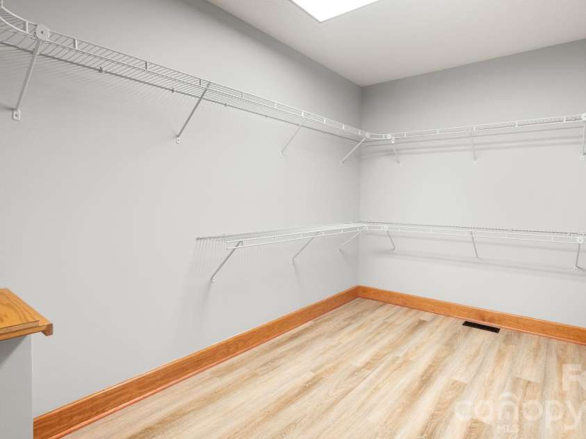 1235 Chatham Lane, Salisbury, NC 28146.  MLS# CAR4367157, YatesRealty ID 14490. Massive primary closet is bigger than my dining room. Complete with built-in wall safe
