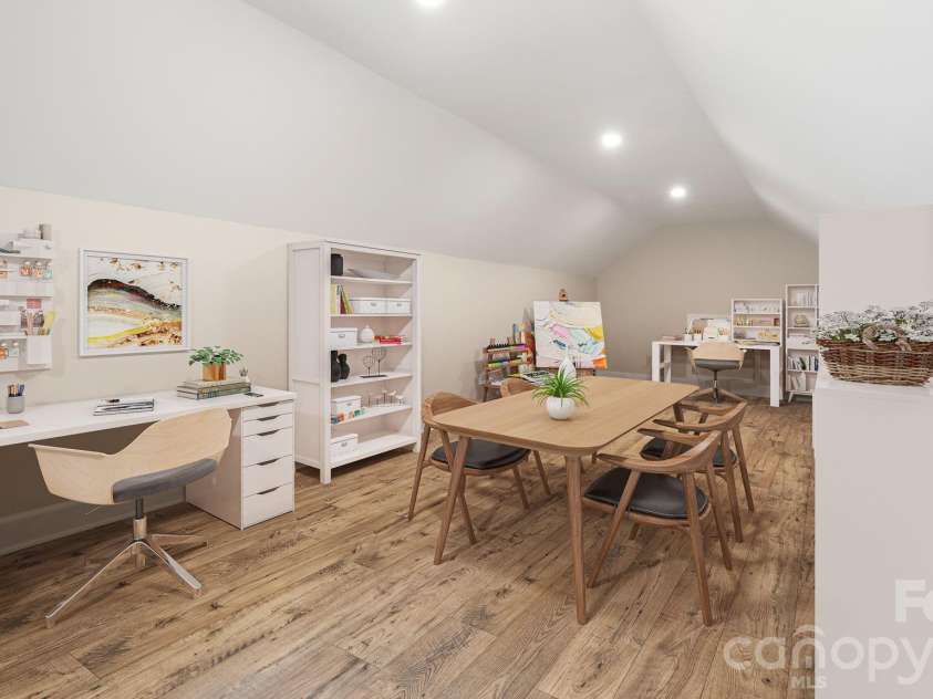 1235 Chatham Lane, Salisbury, NC 28146.  MLS# CAR4367157, YatesRealty ID 14490. Office and creative space*virtually staged*