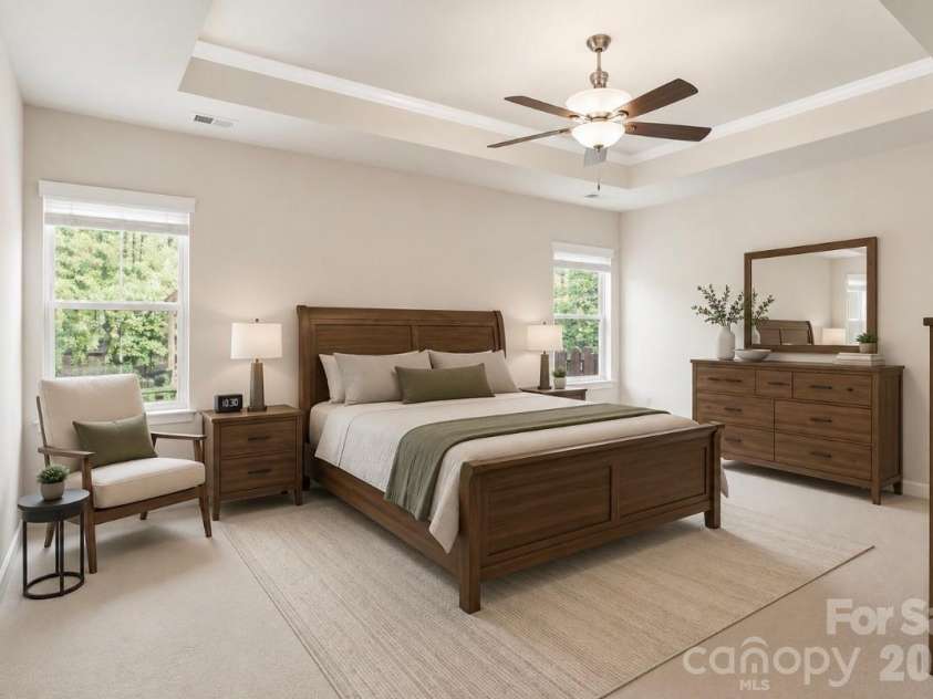 11824 Springpoint Lane, Charlotte, NC 28278.  MLS# CAR4360909, YatesRealty ID 14495. *Potential*Master Suite