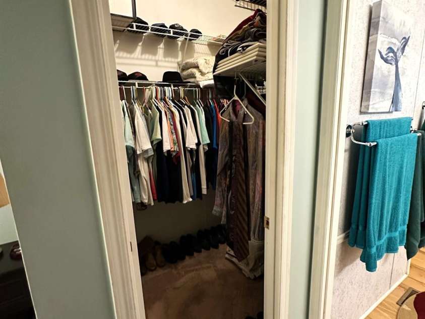 251 Rainbow Rapids Road, Rutherfordton, NC 28139.  MLS# CAR4161687, YatesRealty ID 145. Primary bedroom closet