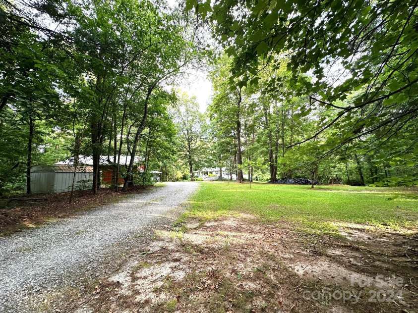251 Rainbow Rapids Road, Rutherfordton, NC 28139.  MLS# CAR4161687, YatesRealty ID 145. View from driveway